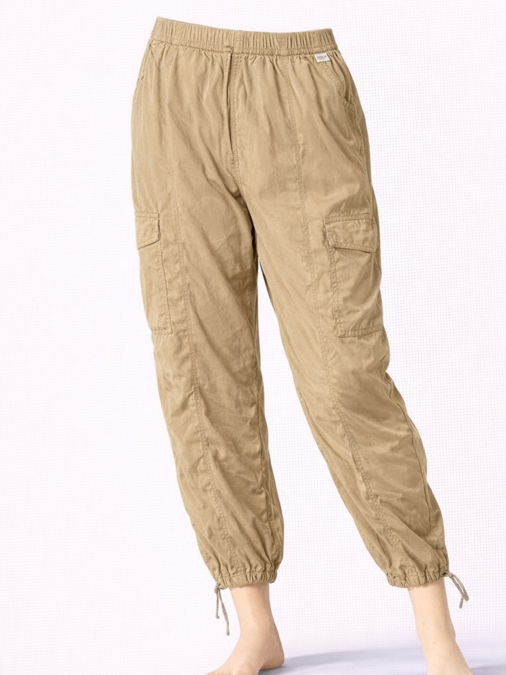 Lululemon Lightweight Adjustable Mid-Rise Cargo Pant Filbert Tan
